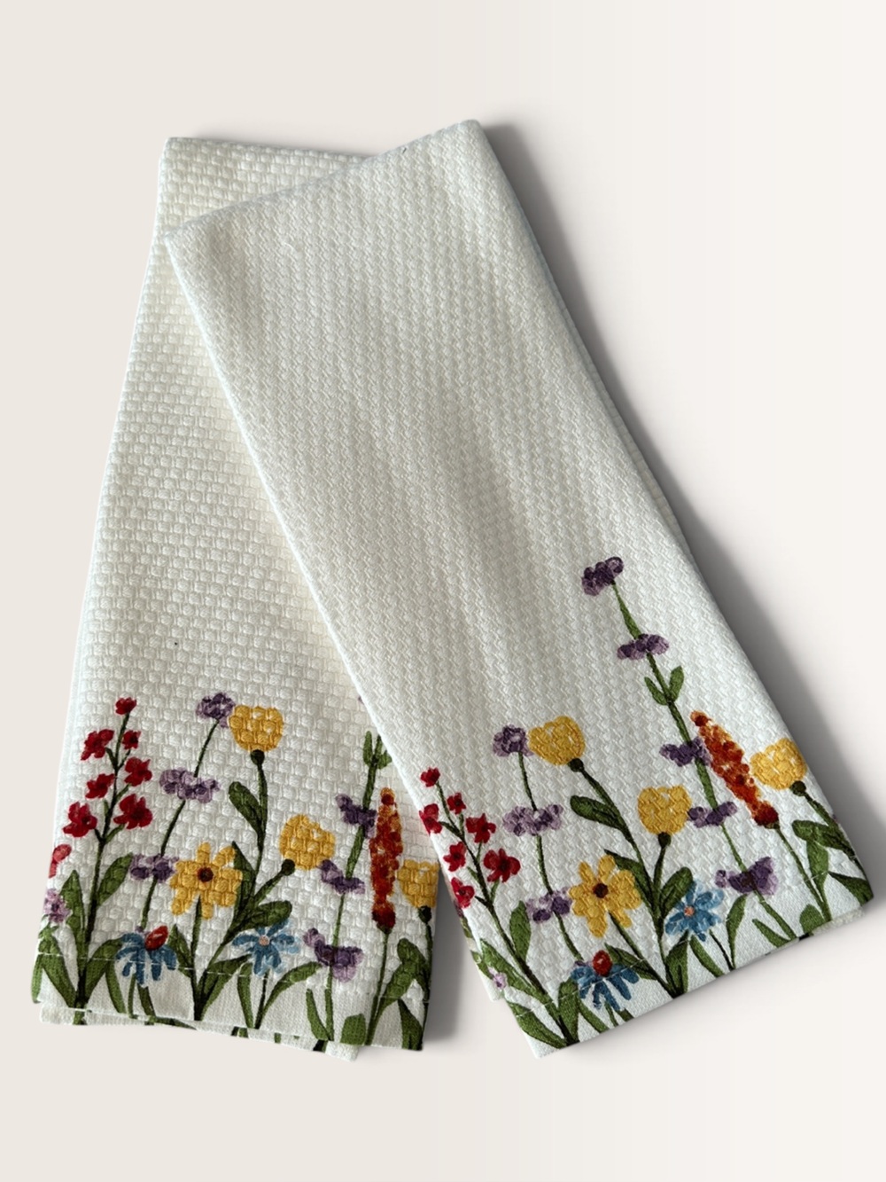KitchenAid Vintage Florals Collector Series Embroidered Towels (Set of 2)